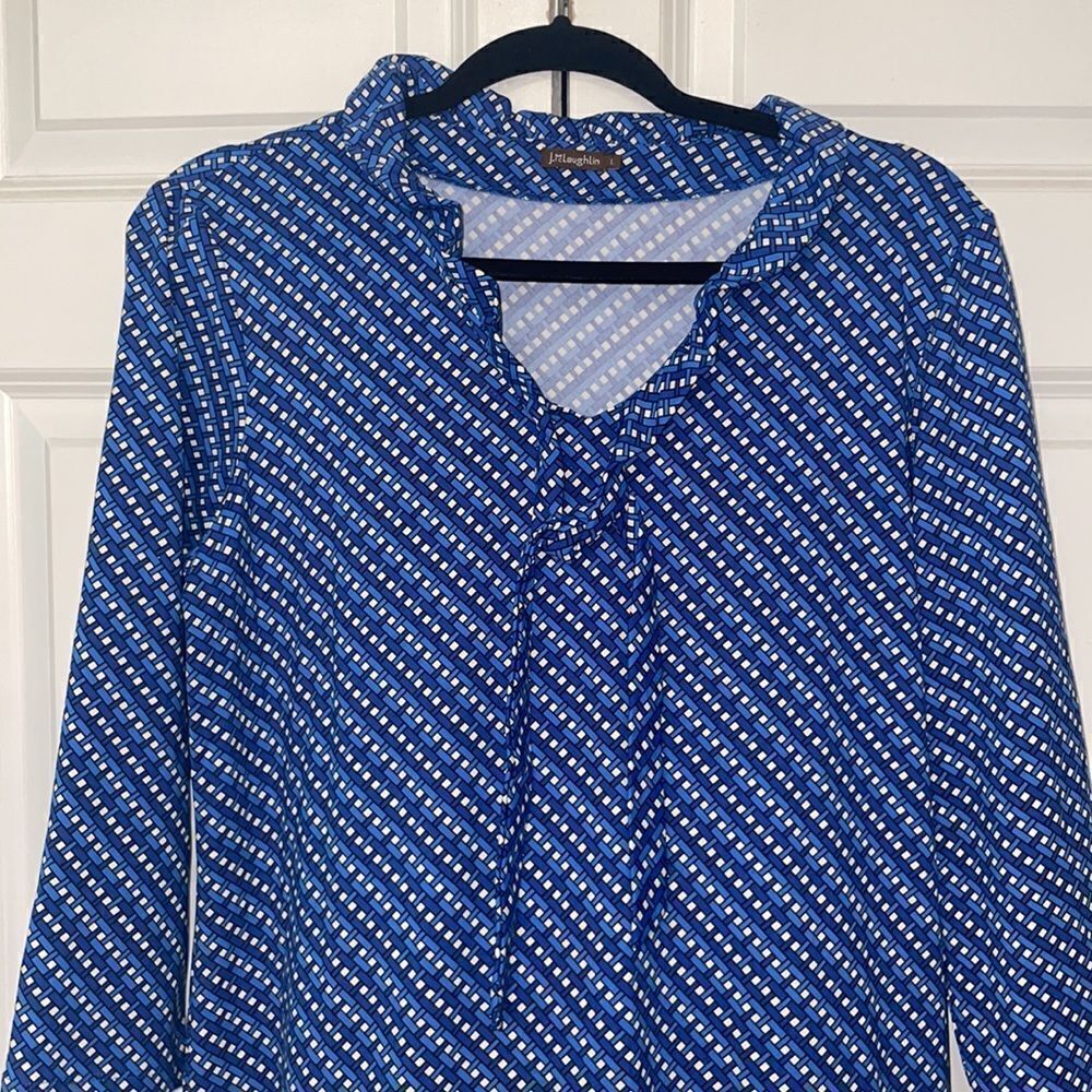 J. McLaughlin Catalina Cloth Dress size Large - Picture 2 of 8
